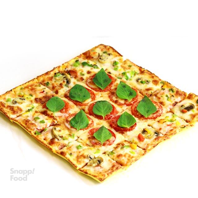 پیتزا پلاس مارگاریتا جامبو سایز