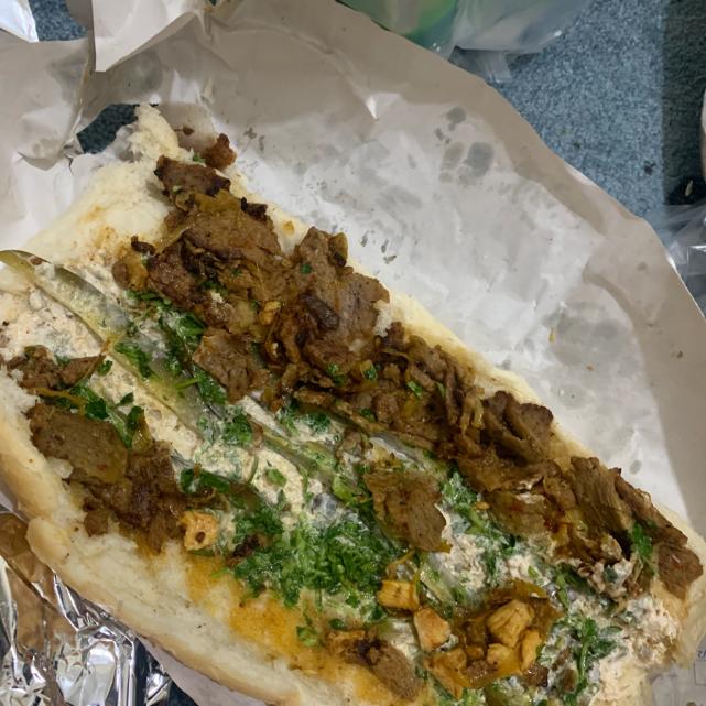 ساندویچ کباب ترکی