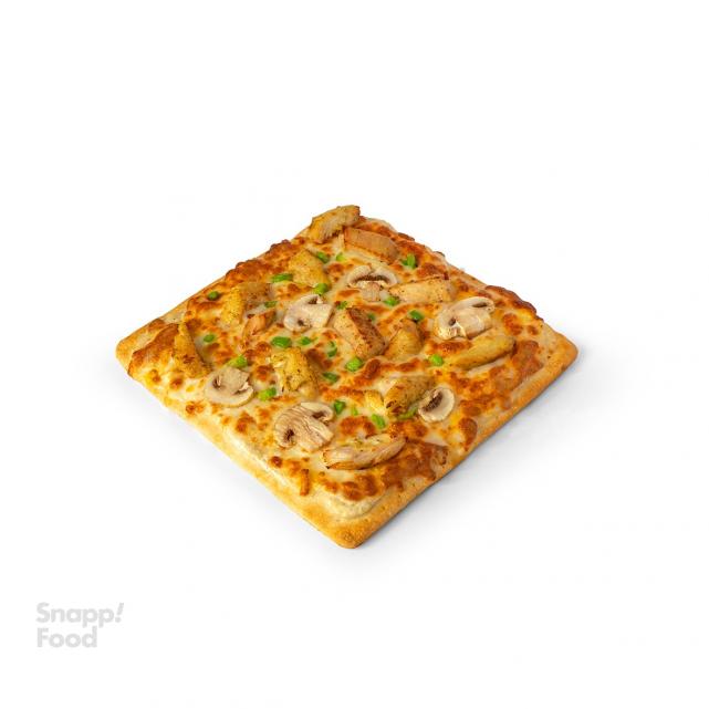 چیکن پیتزا آلفردو متوسط