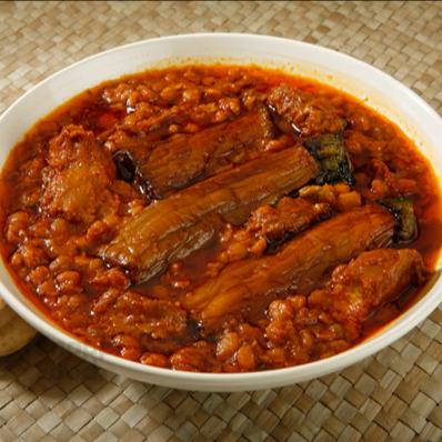خورشت قیمه بادمجان (اضافه)