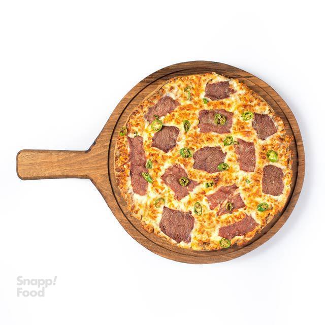بزرگ پیتزا آمیگو استیک