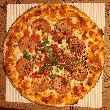 پیتزا مخصوص آمریکایی (یک نفره)