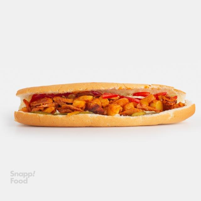 ساندویچ سوسیس بندری