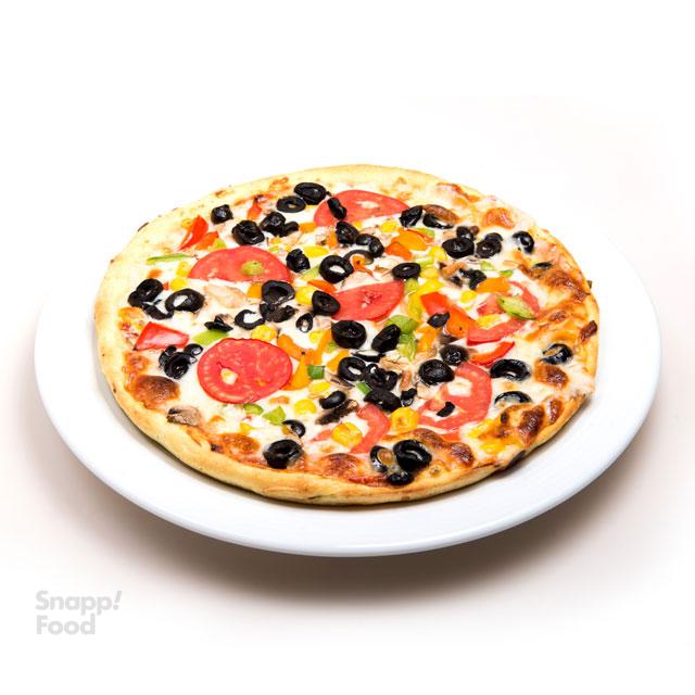 پیتزا سبزیجات آمریکایی