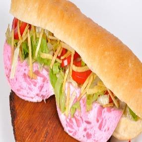 ساندویچ ژامبون گوشت (سرد)