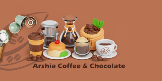 قهوه و شکلات عرشیا